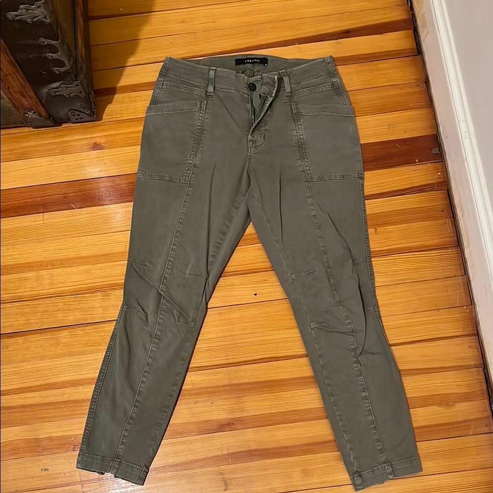 J Brand Olive Green Cargo Pants